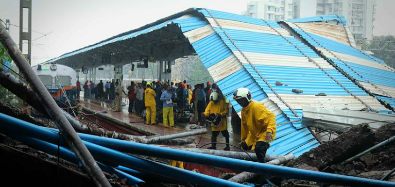 Mumbai Rains: Bridge Collapse Raises Concern, #MumbaiRains, Mumbai’s Andheri Bridge Collapse, Mumbai Rains Latest News, Weather Updates, Mango News, Gokhale Bridge collapsed, National News Today