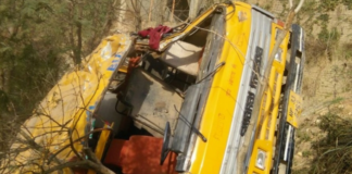 Himachal Pradesh – 35 Children Injured In An Accident, 35 school children injured in Bus accident, Himachal road mishap, Himachal Pradesh school bus accident, bus accident in Himachal, Prime Minister Modi’s Dharamsala sally, 35 school children injured, 35 students on way to PM rally in Himachal, Mango News