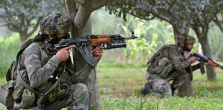 Jammu and Kashmir – Four Militants Killed In Encounter, Pulwama encounter latest update, Jammu and Kashmir Four terrorists killed, Mango News,Terrorist gunned down, Jammu and Kashmir police, gunfight between militants and security officials, Awantipora encounter latest news, Jammu and Kashmir Latest Encounter