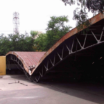 TSRTC Demolishes Nizam Era Heritage Site, Hyderabad loses Nizam era landmark, Nizam era Hangar, Mango News, Telangana State Road Transport Corporation, century old Nizam era bus terminal, Gowliguda bus terminal, Nizam era bus stand, dismantling Nizam era bus terminal