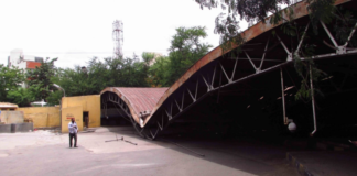 TSRTC Demolishes Nizam Era Heritage Site, Hyderabad loses Nizam era landmark, Nizam era Hangar, Mango News, Telangana State Road Transport Corporation, century old Nizam era bus terminal, Gowliguda bus terminal, Nizam era bus stand, dismantling Nizam era bus terminal