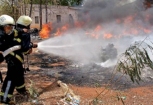 Fire Breaks Out At Plastic Recycling Unit In Hyderabad, Plastic recycling unit catches fire, Fire guts plastic unit at Hyderabad, Recycling unit catches fire, fire broke out at a plastic recycling unit in Katedan Industrial Area, Mango News, Hyderabad Recycling unit, Mailardevpally Katedan Industrial Area Hyderabad