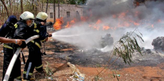 Fire Breaks Out At Plastic Recycling Unit In Hyderabad, Plastic recycling unit catches fire, Fire guts plastic unit at Hyderabad, Recycling unit catches fire, fire broke out at a plastic recycling unit in Katedan Industrial Area, Mango News, Hyderabad Recycling unit, Mailardevpally Katedan Industrial Area Hyderabad