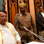 Telangana Assembly Gets Its Assembly Speaker Telangana Assembly Gets Its Assembly Speaker, Pocharam Srinivas Reddy elected speaker, Senior TRS Leader Pocharam Srinivas Reddy, Telangana assembly meets, Telangana assembly Speaker, Mango News, Today news Hyderabad, Srinivas Reddy New Speaker of Assembly