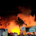 Hyderabad Nampally Exhibition Disrupted By Fire, Hyderabad Numaish 2019 fire accident, Massive Fire At Hyderabad Nampally Exhibition, major fire breaks out at exhibition, Nampally fire mishap, Mango News, Nampally exhibition 2019 fire, Numaish fire mishap, Numaish fire accident 2019, Nampally Numaish fire accident, Fire accident in Nampally exhibition,