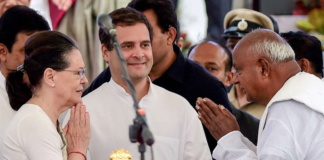 Lok Sabha Elections INC JDS Discusses Seat Sharing Formula, Lok Sabha Polls 2018, Congress and JDS Alliance, Karnataka Politics latest updae, Rahul Gandhi Deve Gowda meeting, JDS bargains for 10 seats in Karnataka, Mango News, INC and JDS seat Sharing formula