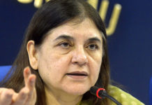 Lok Sabha Elections – Maneka Gandhi Violates MCC, Maneka Gandhi Flouts MCC, Maneka Gandhi Threaten Muslims, Election Commission Issues Notice to Maneka Gandhi, Lok Sabha election, Lok Sabha polls, Maneka Gandhi News, 2019 General Elections, Mango News