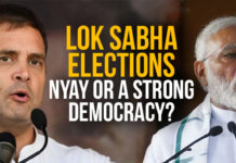 Lok Sabha Elections – Nyay Or A Strong Democracy? Lok Sabha Elections – Nyay Or A Strong Democracy?, Lok Sabha Election 2019 LIVE updates, Lok Sabha Election News, Congress Nyay scheme, BJP vote to strengthen democracy, vote to strengthen democracy, #VotingRound2, Elections 2019, Lok Sabha election Phase 2 voting, Mango News