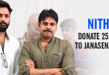 AP Assembly Elections This Tollywood Star Donates Rs. 25 Lakhs To JanaSena, Nithin Donates To Janasena, Nithin Janasena party, AP Elections 2019, Andhra Pradesh Assembly Elections 2019, Pawan Kalyan latest news, #APElections2019, AP elections 2019 live updates, Nithin donates Rs 25 Lakh to Jana Sena, Mango News, Andhra Pradesh Elections Update
