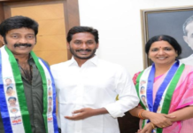 AP Assembly Elections Tollywood Stars Join YSRCP, Rajasekhar and Jeevitha joins YSRCP, Assembly and Lok Sabha elections in Andhra Pradesh, #Elections2019, AP Assembly Polls live Updates, Andhra Assembly and LS polls live news, YS Jagan Latest News, Tollywood celebs in YSRCP,
