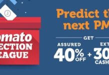 Zomato Launches ZEL For Customers, Zomato Election League, Zomato New Offers, Zomato Latest Election Offers, Zomato online food services, Zomato predict the new Prime Minister of India, next Prime Minister Offer Zomato, Zomato App PM predicts scheme, Mango News, Zomato Election League, Zomato Predict the next PM