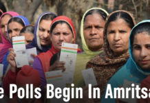 Amritsar Conducts Re Polls In 1 Polling Station Amritsar Conducts Re Polls In 1 Polling Station, Re-polling ordered at Amritsar booth no 123, Polling underway at 1 booth in Amritsar, re poll at one polling booth in Punjab, LS polls latest news, Elections Results live updates, Lok Sabha Elections result live news, Mango News