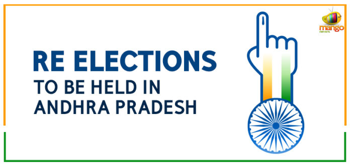AP Assembly Elections – Re Elections To Be Held In 5 Centres, AP Elections Updates, Re Polling in 5 Constituencies, Repolling In Five Centres In Andhra Pradesh, AP Re Elections Date, re-polling in Guntur and Narsaraopet, AP elections 2019 exit poll,AP elections 2019 results, Mango News
