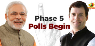Lok Sabha Elections – Phase 5 Polls Begin, Lok Sabha Election 2019 Phase 5, Lok Sabha Election 2019 LIVE Updates, #Phase5, #VotingRound5, Phase 5 Voting updates, West Bengal elections updates, Mango News, General Elections live news, 2019 elections