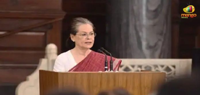 Sonia Gandhi Elected As CPP Chairperson,Mango News,Breaking News Headlines,Latest Political News 2019,Sonia Gandhi to Continue as CPP Chairperson,Chairperson of Congress Parliamentary Party,Sonia Gandhi addresses Congress Parliamentary Party,Congress Party Latest News