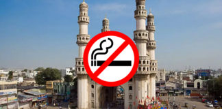 Two People Fined Rs 200 Near Charminar,Police fined two People smoking Near Charminar, Two fined for smoking near Charminar, Charminar cops to enforce no smoking zone,hyderabad news updates, telangana Breaking news,mango news, Charminar News and Updates,No Smoking Zone at Hyderabad Charminar