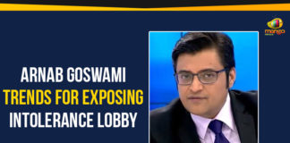 Arnab Goswami Trends For Exposing Intolerance Lobby, Arnab Goswami trends on Twitter, Arnab Goswami questioning Aparna Sen, Arnab Goswami exposes intolerance lobby hypocrisy, Arnab Goswami Confronts Aparna Sen, Mango News, Aparna Sen press conference, #ArnabExposesLobby, Aparna Sen on letter to PM Modi