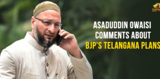 Asaduddin Owaisi Comments About BJP’s Telangana Plans, Asaduddin Owaisi Latest News, BJP Plans in Telangana, Asaduddin Owaisi About Narendra Modi, BJP plans to conquer Telangana by 2024, BJP campaign strategy in Telangana, Asaduddin comments on BJP and TRS, Mango News