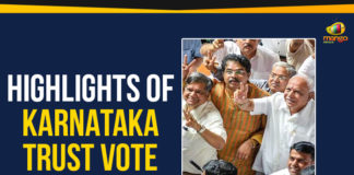Highlights Of Karnataka Trust Vote, Karnataka floor test highlights, Karnataka crisis Live Updates, Kumaraswamy government loses trust vote, CM Kumaraswamy loses trust vote, Congress JDS Coalition govt falls, CM Kumaraswamy 14 Months In Power, Kumaraswamy Govt Falls In Karnataka, Mango News