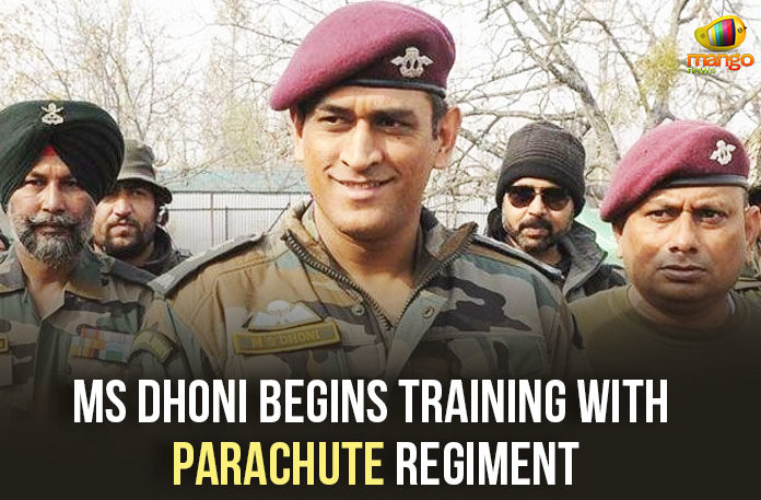 MS Dhoni To Begin Training With Parachute Regiment, MS Dhoni joins Indian Army battalion in Bengaluru, Dhoni joins Army, Dhoni Bengaluru army training, MS Dhoni retirement, India cricket news, India tour of West Indies, MS Dhoni army parachute regiment training, Mango News