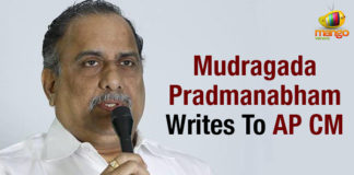 Mudragada Pradmanabham Writes To AP CM