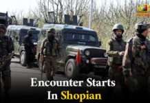 Jammu And Kashmir – Encounter Starts In Shopian Jammu And Kashmir – Encounter Starts In Shopian, Shopia Latest News, Shopian encounter, Kashmir Shopian encounter, Encounter on between forces and militants, Jammu and Kashmir latest news, Mango News
