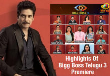 Highlights Of Bigg Boss Telugu 3 Premiere, Bigg Boss Telugu 3 Launch Highlights, Bigg Boss Telugu Season 3, Bigg Boss 3 Telugu launch, bigg bos telugu 3 updates, Bigg Boss Telugu Nagarjuna Show, Nagarjuna about Bigg Boss Telugu, Bigg Boss 3 Telugu Contestants Episode 1 Highlights, Mango News,