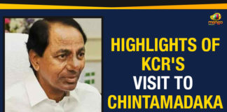 KCR To Develop Chintamadaka, Telangana CM KCR Focus On Development Of his Village, KCR birth village Development, CM K Chandrasekhar Rao review development works in his village, Mango news, KCR village Chintamadaka, CM KCR Grand Entry In Chintamadaka Village,