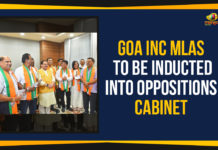 Goa INC MLAs To Be Inducted Into Oppositions Cabinet, Goa Cabinet latest news, 3 Congress rebel MLAs to join Goa Cabinet, Goa Cabinet Reshuffle, Goa Cabinet expansion, Cong rebels inducted in BJP, Mango News, 3 MLAs deserted Congress in Goa,