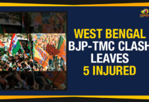 West Bengal – BJP-TMC Clash Leaves 5 Injured, West Bengal clashes latest news, Clash between BJP and TMC workers, BJP TMC activists clash in West Bengal, Mango News, two TMC members attacked, 5 injured in clash between suspected BJP TMC supporters, West Bengal violence latest update