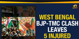 West Bengal – BJP-TMC Clash Leaves 5 Injured, West Bengal clashes latest news, Clash between BJP and TMC workers, BJP TMC activists clash in West Bengal, Mango News, two TMC members attacked, 5 injured in clash between suspected BJP TMC supporters, West Bengal violence latest update