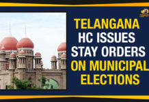 Telangana HC Issues Stay Orders On Municipal Elections Telangana HC Issues Stay Orders On Municipal Elections, Telangana municipal polls, Hyderabad HC stays municipal elections, Mango News, Telangana Minicipal Elections updates, municipal elections in Miryalaguda, elections in Miryalaguda municipality on hold, Telangana civic polls, Stay On Municipal Elections In Miryalaguda,
