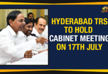 Hyderabad – TRS To Hold Cabinet Meeting On 17th July Hyderabad - TRS To Hold Cabinet Meeting On 17th July, Telangana Cabinet meeting, TS Cabinet meet, Telangana Latest news, Mango News, Telangana latest updates, KCR Cabinet Meet, new Municipal draft bill, two day Assembly session