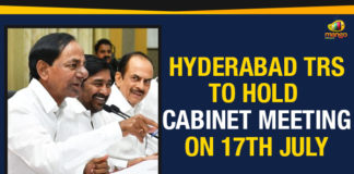 Hyderabad - TRS To Hold Cabinet Meeting On 17th July, Telangana Cabinet meeting, TS Cabinet meet, Telangana Latest news, Mango News, Telangana latest updates, KCR Cabinet Meet, new Municipal draft bill, two day Assembly session