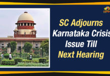 SC Adjourns Karnataka Crisis Issue Till Next Hearing, Karnataka political crisis, Karnataka Crisis Live News, SC status quo, Congress MLAs Resignations, Mango News, Supreme Court on Karnataka crisis, Mango News, Karnataka Coalition government