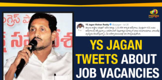 YS Jagan Tweets About Job Vacancies In AP, AP CM YS Jagan Tweets, New Record For Job Opportunities in AP, Jagan Reddy Proposes 75% Quota in Industrial Jobs, Andhra Pradesh reserves 75% of private jobs for locals, AP Grama Sachivalayam Jobs Notification, CM Jagan Mohan Reddy releases Andhra Job recruitments, Mango News