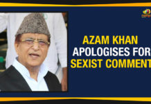Azam Khan Apologises For Sexist Comment, Azam Khan says sorry for sexist remark, Azam Khan apologises in Lok Sabha, Samajwadi Party MP Azam Khan, Azam Khan makes sexist comment against BJP MP, Mango News, Azam Khan in Lok Sabha, Azam Khan Lok Sabha Controversy, Lok Sabha Session updates,