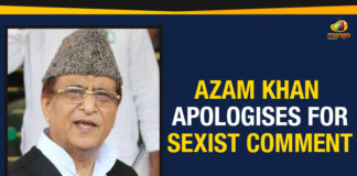Azam Khan Apologises For Sexist Comment, Azam Khan says sorry for sexist remark, Azam Khan apologises in Lok Sabha, Samajwadi Party MP Azam Khan, Azam Khan makes sexist comment against BJP MP, Mango News, Azam Khan in Lok Sabha, Azam Khan Lok Sabha Controversy, Lok Sabha Session updates,