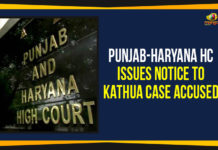Punjab-Haryana HC Issues Notice To Kathua Case Accused Punjab-Haryana HC Issues Notice To Kathua Case Accused, Kathua rape case, Kathua rape and murder case, HC Issues Notices to Kathua Rape Convicts, HC Issues Notices to 6 Convicts, Mango News, Kathua rape and murder case, Kathua verdict latest update