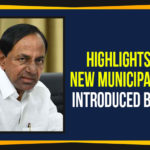 Highlights of New Municipal Bill Introduced By TRS Highlights of New Municipal Bill Introduced By TRS, Telangana New Municipal Act Highlights, TRS Government Passes Four Bills, New Municipalities bill introduced, jail for illegal buildings in Telangana, Mango News, CM KCR New Municipal bill act, Telangana Government Municipal Bill
