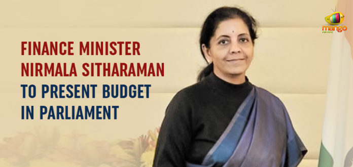 Finance Minister Nirmala Sitharaman To Present Budget In Parliament,Mango News,Budget 2019 Live Updates,Cabinet meeting underway to approve Budget document Nirmala Sitharaman speech to start at 11 am,Nirmala Sitharaman To Present 1st Budget Of PM Modi New Government Today,Nirmala Sitharaman to start her speech at 11 am be ready for many surprises