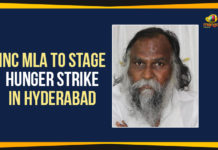 Telangana – INC MLA To Stage Hunger Strike Congress leaders launch hunger strike, Congress MLA T Jagga Reddy news, Congress MLAs Telangana Strike, Godavari water to Sangareddy, Hunger Strike in Hyderabad, Jagga Reddy strike, Jagga Reddy to stage hunger strike, Mango News, Telangana – INC MLA To Stage Hunger Strike