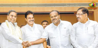 INC Ministers Resign To Save Karnataka Government