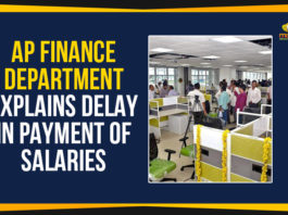AP Finance Department, AP Finance Department Explains Delay In Payment Of Salaries, AP Finance Department Responded On Salaries, AP Finance Department Responded On Salaries Late, AP Finance Department Responded On Salaries Late Issue, AP latest news, AP NEWS, AP Political News, AP Politics, Delay In Payment Of Salaries, Mango News, Salaries Late Issue, YSRCP