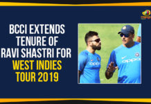 BCCI Extends Tenure of Ravi Shastri For West Indies Tour 2019 Anshuman Gaekwad, BCCI, BCCI Extends Tenure of Ravi Shastri, BCCI Extends Tenure of Ravi Shastri For West Indies Tour, BCCI Extends Tenure of Ravi Shastri For West Indies Tour 2019, Board of Control for Cricket in India, Caribbean Premier League, Cricket Advisory Committee, Gaekwad, Indian cricket team, International Cricket Council, Mango News, Ravi Shastri, Ravi Shastri For West Indies Tour 2019, sports news, Sports News 2019, Tenure of Ravi Shastri For West Indies Tour 2019, virat kohli, West Indies Tour, West Indies Tour 2019