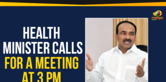 Health Minister Calls For A Meeting At 3PM,Mango News,Telangana Political News,Telangana Latest New Live Updates,Protesting Hyd junior docs call off strike after meeting with Health Minister,Aarogyasri dues stir - Health Minister calls for talks at 3pm today,Telangana Junior Doctors Association calls off strike after meeting Health Minister Eatela