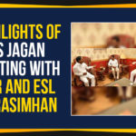 Highlights Of YS Jagan Meeting With KCR and ESL Narasimhan AP Political News, AP Political Updates, Case Against YCP MLA’s Son, ESL Narasimhan, Highlights Of YS Jagan Meeting With KCR, Highlights Of YS Jagan Meeting With KCR and ESL Narasimhan, Jagan and Narasimhan, Jagan Mohan Reddy, Jagan Mohan Reddy met KCR, KCR, mango news telugu, Telangana Governor, YCP Latest News, YCP MLA, YS Jagan Meeting and ESL Narasimhan, YS Jagan Meeting With KCR and ESL Narasimhan, YSRCP