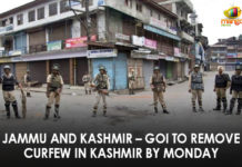 GoI To Remove Curfew In Kashmir By Monday ,Mango News,Article 370 Revoked,Kashmir LIVE Updates,Article 370 Latest News,Kashmir curfew eased in Srinagar but blackout remains,Kashmir Latest Updates