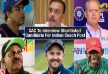 CAC To Interview Shortlisted Candidate For Indian Coach On 16th August BCCI, Board of Control for Cricket in India, CAC To Interview Shortlisted Candidate, CAC To Interview Shortlisted Candidate For Indian Coach, CAC To Interview Shortlisted Candidate For Indian Coach On 16th August, Cricket Advisory Committee, Indian cricket team, Indian Cricket Team Coach, Lalchand Rajput, Mango News, Mike Hesson, Phil Simmons., Ravi Shastri, Robin Singh, Sports News 2019, Tom Moody