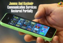 #Article370, B.V.R. Subrahmanyam, Budgam, Chief Secretary of Jammu and Kashmir, Communication Services Restored Partially, Gurez, jammu, Jammu and Kashmir, Jammu And Kashmir – Communication Services Restored Partially, Kathua, Mango News, Manigam Central Kashmir, Reasi, Samba, Sonamarg, Tangdhar North Kashmir, Tangmarg, Udhampur districts, Uri Keran Karnah